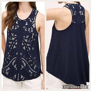 ANTHROPOLOGIE Akemi + Kin Racerback Tank Sz S